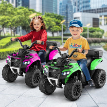 Load image into Gallery viewer, 6V Kids Electric Quad Bike with Spray Function and Storage Box