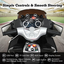 Load image into Gallery viewer, 12V Children Electric Motorbike with Training Wheels