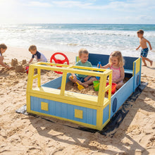 Load image into Gallery viewer, Kids Sandbox, 170 x 100cm Wooden Sand Pit with Bench Seat, Bottom Liner