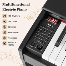 Load image into Gallery viewer, 88-Key Hammer Action Weighted Keyboard Upright Digital Piano for Beginners