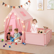 Load image into Gallery viewer, Kids Play Tent, Indoor Toddler Playhouse with Playpen