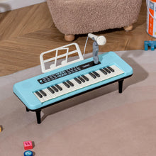 Load image into Gallery viewer, 37 Keys Kids Portable Piano Keyboard with Microphone and Music Stand