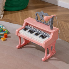 Load image into Gallery viewer, Mini Electric Toddler Keyboard with Microphone (Short Stand without Stool)
