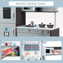 Load image into Gallery viewer, Wooden Kids Pretend Kitchen Play Set