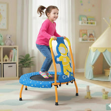 Load image into Gallery viewer, Cute Children Exercise Rebounder with Foam Handle and Padded Safety Cover