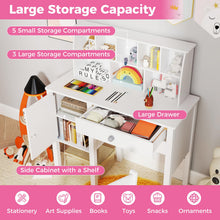 Load image into Gallery viewer, Kids Desk and Chair Set with Drawer