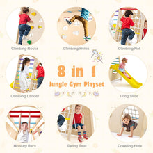 Load image into Gallery viewer, 8 in 1 Kids Climbing Set