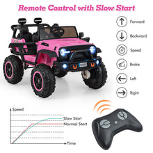 Load image into Gallery viewer, 2-Seater Kids Ride on Car, 24V Battery Powered Toy Car with Remote Control