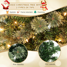 Load image into Gallery viewer, 7 FT Pre-lit Half-Shape Christmas Tree