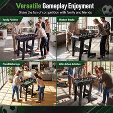 Load image into Gallery viewer, Folding Football Table, Free Standing Foosball Soccer Game