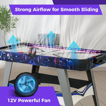 Load image into Gallery viewer, Air Hockey Game Table with 2 Pushers and Pucks mfor Game Room