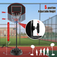 Load image into Gallery viewer, Basketball Hoop and Stand with Fillable Base and Built-in Wheels