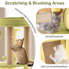 Load image into Gallery viewer, Cat Tree, Modern Cat Tower with Scratching Posts & Board