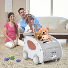 Load image into Gallery viewer, 2 in 1 Toddler Toy Cart with Parent Handle