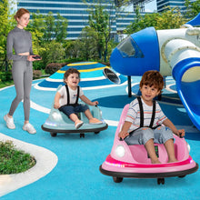 Load image into Gallery viewer, 12V Kids Ride On Bumper Car with Dual Joysticks and 5 Light Effects
