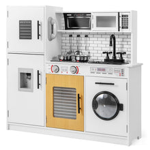 Load image into Gallery viewer, Play Kitchen Toy Set with Oven and Washing Machine for Aged 3+ Years Old
