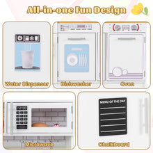 Load image into Gallery viewer, Toddler Pretend Kitchen Toy Set with Stoves and Oven
