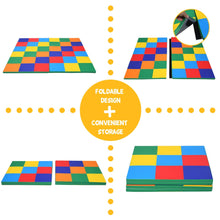 Load image into Gallery viewer, Foldable Patchwork Baby Floor Mats with Waterproof Surface