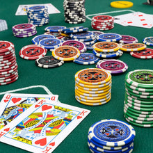 Load image into Gallery viewer, Poker Chips Set in Aluminium Case Texas Hold¡¯em Poker Set