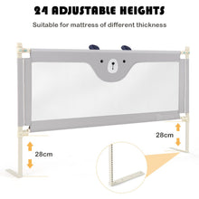 Load image into Gallery viewer, 142/175CM Toddler Infant Security Guardrail with Double Lock