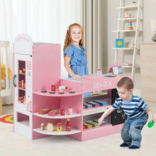 Load image into Gallery viewer, Kids Supermarket Playset with Cash Register for Children Ages 3+