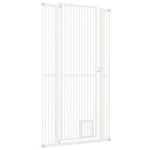 Load image into Gallery viewer, Extra Tall Pet Gate Heavy-Duty Metal Cat Gate with Wide Opening