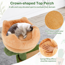 Load image into Gallery viewer, 160 CM Cactus Cat Tree with Sisal Scratching Posts for Indoor Cats