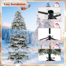 Load image into Gallery viewer, 180CM Artificial Christmas Tree Hinged Holiday Tree with Lush Branch Tips