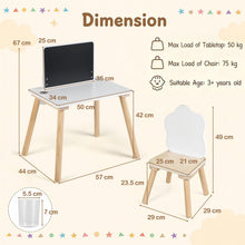 Load image into Gallery viewer, Kids Table and Chair Set, Toddler Activity Table