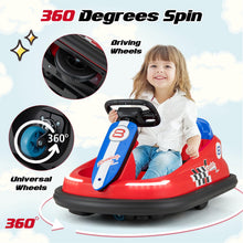 Load image into Gallery viewer, Electric kids Ride-on Bumper Car with 360¡ã Spinning and Dual Motors