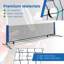 Load image into Gallery viewer, Portable Badminton Net Set