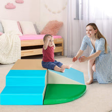 Load image into Gallery viewer, 4 Pieces Climb and Crawl Foam Play Set for Toddlers Preschoolers