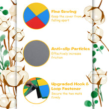 Load image into Gallery viewer, Foldable Patchwork Baby Floor Mats with Waterproof Surface