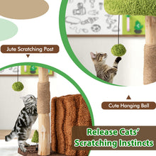 Load image into Gallery viewer, Cat Tree, 75 cm Multi-Level Cat Tower with Condo, Sisal Scratching Post