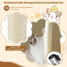 Load image into Gallery viewer, Cat Tree, 83cm Cute Cat Tower with Sisal Scratching Post, Washable Padded Top Perch, Cat Condo, Interactive Ball