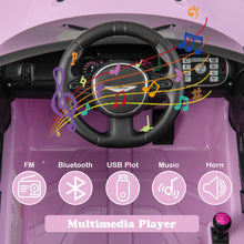 Load image into Gallery viewer, Kids Ride on Car, 12V Battery Powered Licensed Aston Martin DBX Toy Car with Remote Control (Pink)