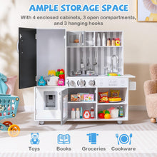 Load image into Gallery viewer, Pretend Play Kitchen for Kids with Utensils Aged 3+