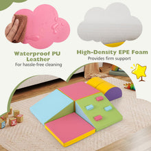 Load image into Gallery viewer, 6 Piece Foam Climbing Toys for Toddlers with PU Leather Cover