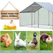 Load image into Gallery viewer, Large Spire Shaped Walk In Chicken Coop with Waterproof and Sun Protection Cover