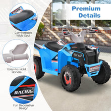 Load image into Gallery viewer, Kids Electric Quad Bike, 6V Children Electric ATV with Forward & Backward