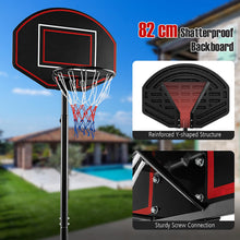 Load image into Gallery viewer, Basketball Hoop and Stand with Fillable Base and Built-in Wheels