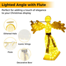 Load image into Gallery viewer, 5FT Pre-Lit Christmas Angel Decoration