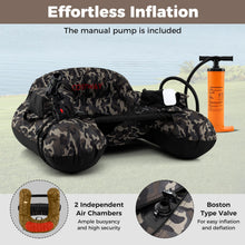 Load image into Gallery viewer, Inflatable Fishing Float Tube, Fishing Boat with Pump