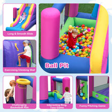 Load image into Gallery viewer, Inflatable Bouncy Castle, Kids Bounce House with 680W Blower