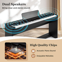 Load image into Gallery viewer, 88-Key Hammer Action Weighted Keyboard Upright Digital Piano for Beginners