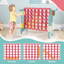Load image into Gallery viewer, Giant Connect 4 Game, Jumbo Four in a Row with 42 Rings