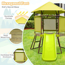 Load image into Gallery viewer, 4 in 1 Kids Metal Swing A-Frame with Baby Swing