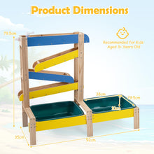 Load image into Gallery viewer, Sand and Water Table for Toddlers | Fir Wood Play Activity Table