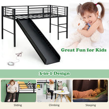 Load image into Gallery viewer, Kids Loft Bed with Slide
