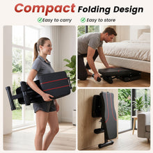 Load image into Gallery viewer, Adjustable Foldable Dumbbell Bench, Heavy-Duty Iron Frame Strength Training Bench